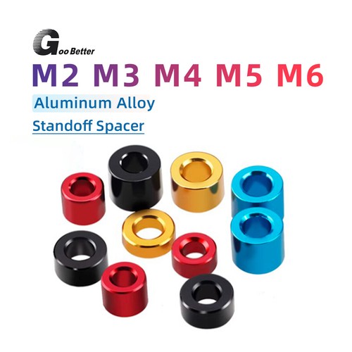 Aluminium standoff spacers - spacers, m2