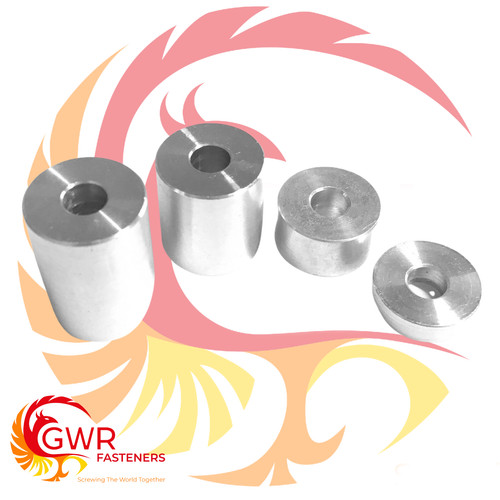 M10 6082 aluminium - m4, m6