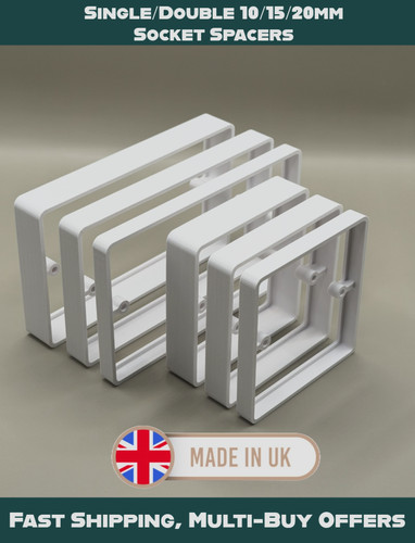 Socket switch spacer 10mm - socket,