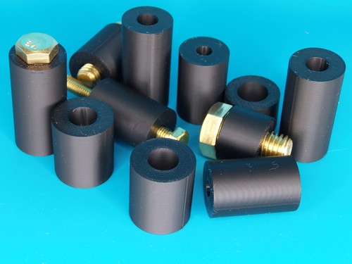 Wider black plastic - wider, standoff