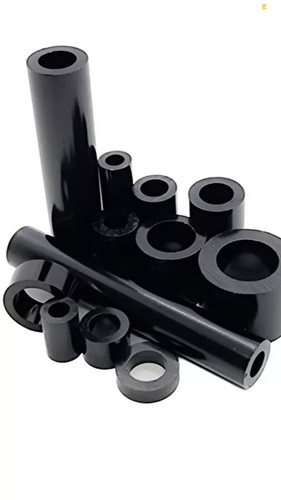 Black aluminium stand off - black,