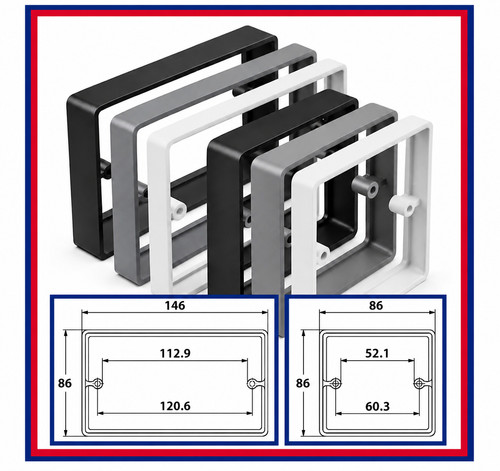 Gang socket switch - 1,