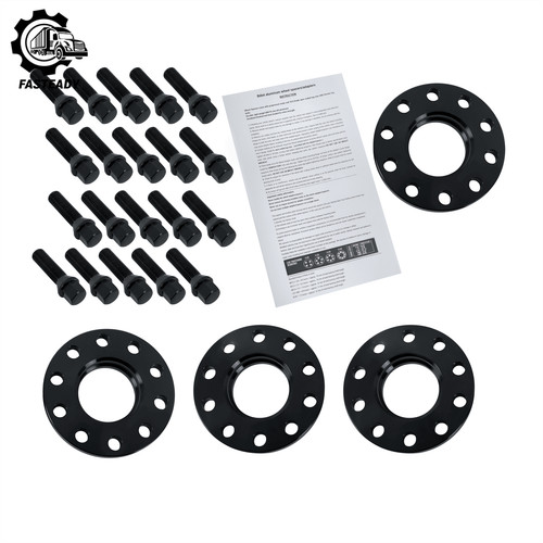 12mm 15mm black - 2x, alloy